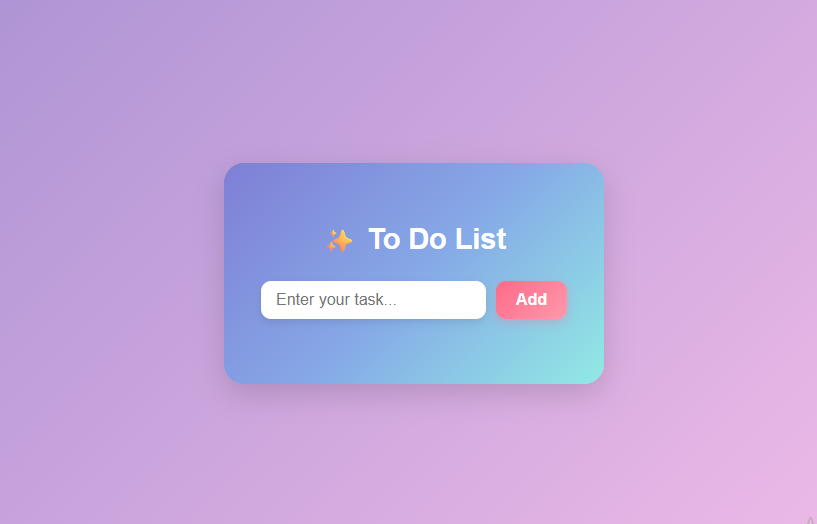 To-Do List